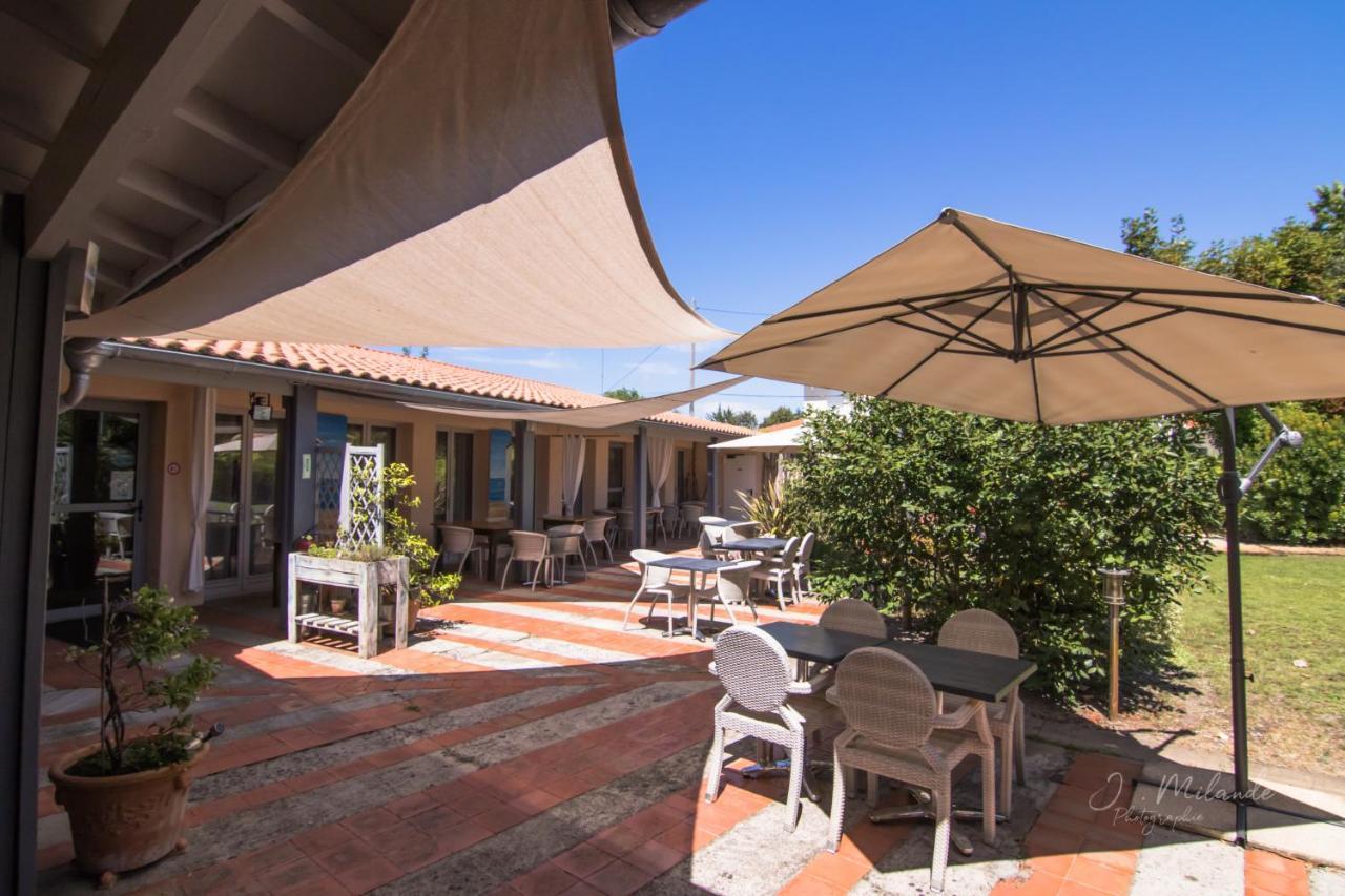 Logis Hotels - Hotel Et Restaurant L'Oceana Лантон Екстериор снимка